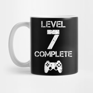 Level 7 Complete T-Shirt - Celebrate 7th Wedding - Gift Mug
